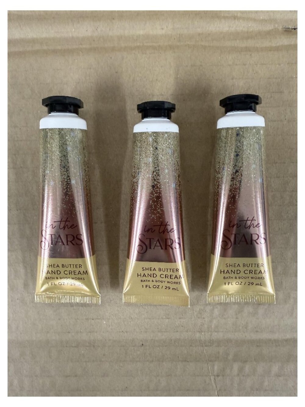 Bath and Body Works In the Stars Shea Butter Hand Cream 1 Fl Oz 3PACK
